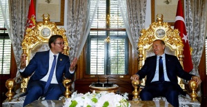 Cumhurbaşkanı Erdoğan liderlerle görüştü!