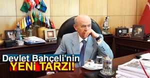 Devlet Bahçeli’nin yeni tarzı
