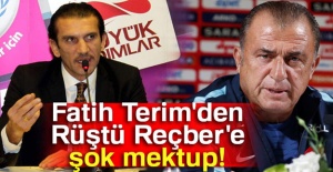 Fatih Terim'den Rüştü Reçber'e cevap