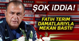Fatih Terim'in damatlarıyla mekan bastı