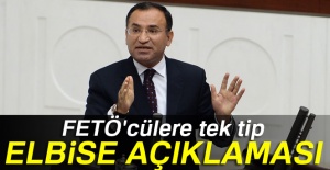 FETÖ'cülere tek tip elbise açıklaması