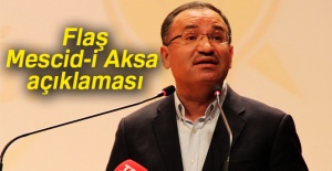 Flaş Mescid-i Aksa açıklaması