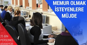 Memur olmak isteyenlere müjde