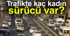 Trafikte kaç kadın sürücü var?