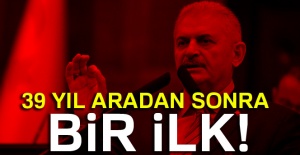 39 yıl aradan sonra bir ilk!