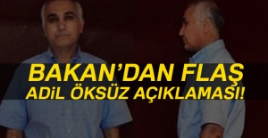 Adalet Bakanı Gül’den ‘Adil Öksüz’ açıklaması