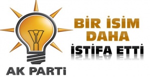 AK Parti'de bir il başkanı daha istifa etti