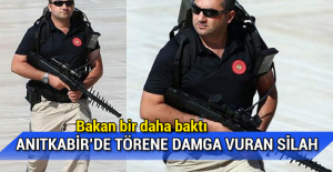 Anıtkabir'de törene damga vuran Dronesavar