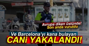 Barcelona'yı kana bulayan cani yakalandı!