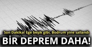 Bodrum'da Şiddetli Deprem!
