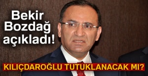 Bozdağ'dan Kılıçdaroğlu'nun tutuklanacağı iddialarına ilişkin açıklama