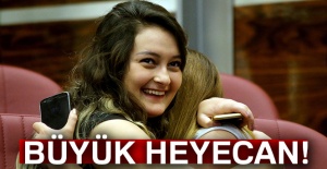 Büyük heyecan!