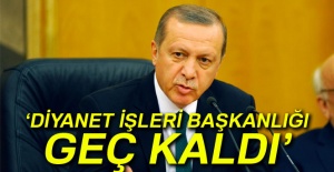 Cumhurbaşkanı Erdoğan'dan flaş Diyanet açıklaması