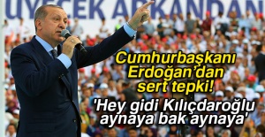 Cumhurbaşkanı Erdoğan'dan sert tepki!