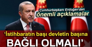 Cumhurbaşkanı Erdoğan’dan önemli açıklamalar
