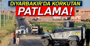 Diyarbakır'da korkutan patlama!