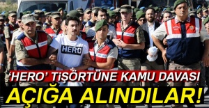 ‘HERO’ tişörtüne kamu davası açıldı