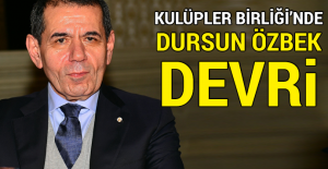 Kulüpler Birliği'nde Dursun Özbek devri
