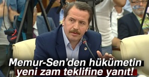 Memur-Sen’den hükümetin yeni zam teklifine yanıt!