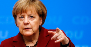 Merkel ilk hedefini açıkladı