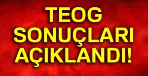 TEOG sonuçları açıklandı!