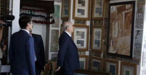 Bahçeli, halı ve kilim müzesini inceledi