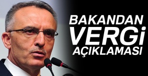 Bakandan vergi açıklaması
