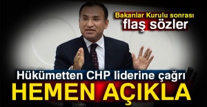 Bakanlar Kurulu sonrası flaş sözler