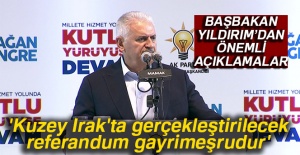 Başbakan Yıldırım'dan önemli açıklamalar