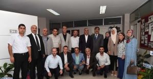 Başkan Asya’dan İl Başkanı Yaktı’ya ziyaret