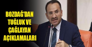 Bekir Bozdağ'dan Tuğluk ve Çağlayan açıklamaları