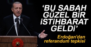 Cumhurbaşkanı Erdoğan’dan referandum tepkisi