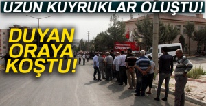 Duyan oraya koştu! Uzun kuyruklar oluştu