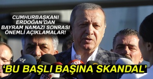 Erdoğan'dan ABD'ye sert tepki
