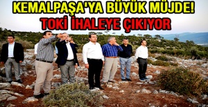 Kemalpaşa'ya Büyük müjde! TOKİ İhaleye çıkıyor