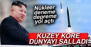 Kuzey Kore’nin nükleer denemesi depreme yol açtı