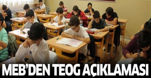 MEB'den son dakika TEOG açıklaması