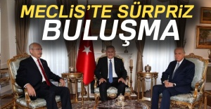 Meclis'te sürpriz buluşma