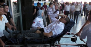 MHP ilçe yöneticileri, kültür işleri müdürünü hastanelik etti