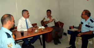 Mustafa Savaş’tan görevi başındaki güvenlik güçlerine bayram ziyareti