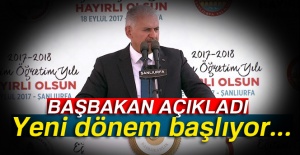 Yeni dönem başlıyor...