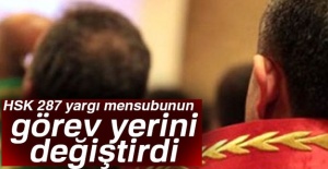 287 hakim ve savcının görev yeri değişti