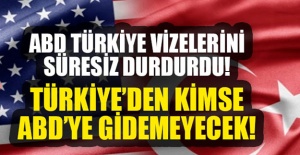ABD vize başvurusunu askıya aldı