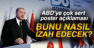 ABD'ye çok sert poster açıklaması: Bunu nasıl izah edecek?
