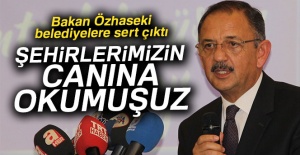 Bakan Özhaseki: 'Şehirlerimizin canına okumuşuz'