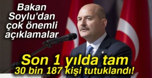 Bakan Soylu'dan çok önemli açıklamalar