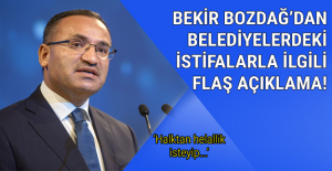 Bekir Bozdağ'dan istifalarla ilgili açıklama: Halktan helallik isteyip...