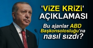 Cumhurbaşkanı Erdoğan'dan ABD ile 'vize krizi' açıklaması