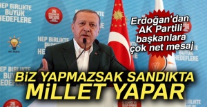 Cumhurbaşkanı Erdoğan'dan çok önemli açıklamalar