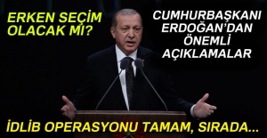 Cumhurbaşkanı Erdoğan'dan önemli açıklamalar